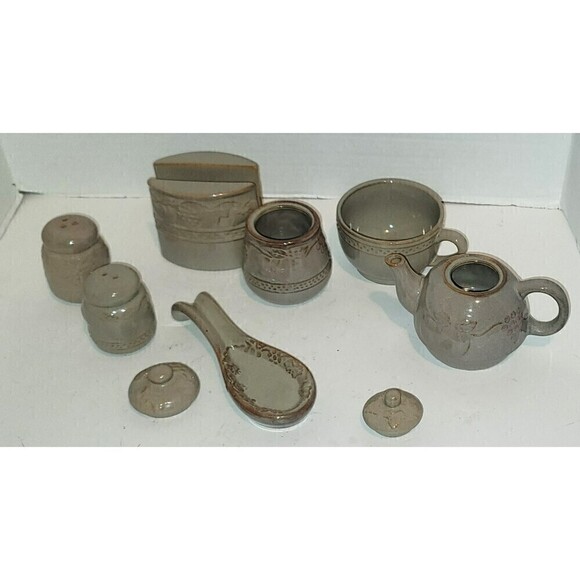 Stoneware Tea For One Set - Picture 9 of 10